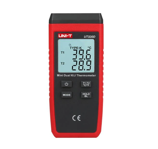 Máy đo nhiệt độ tiếp xúc UNI-T UT320D - Đo nhiệt độ 2 kênh, dải đo đến 1300°C